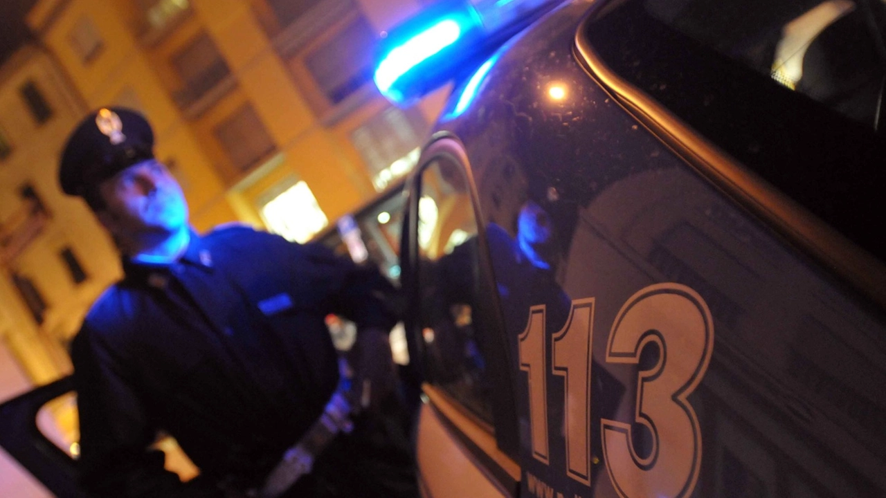 Sul posto la polizia Sul posto la polizia