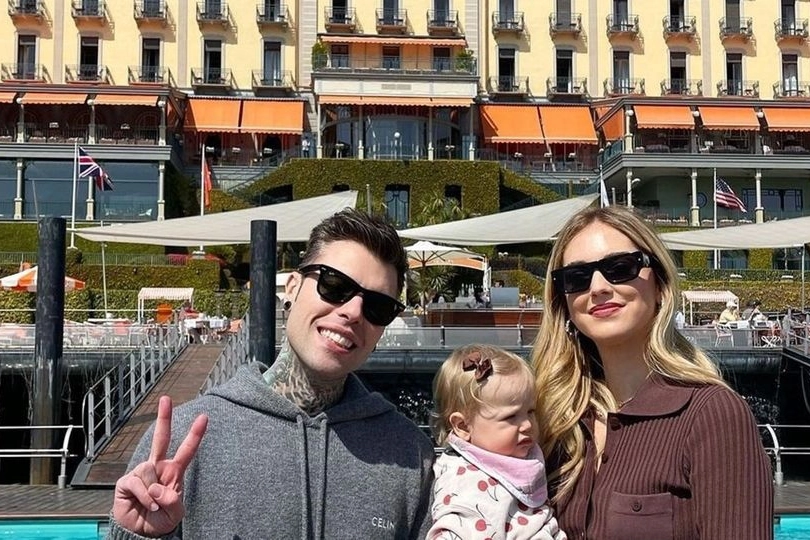 I Ferragnez sul lago di Como, una delle loro mete preferite