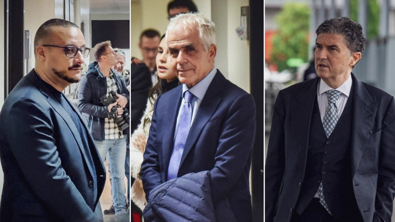 Da sinistra, Samuele Calamucci, Carmine Gallo (morto lo scorso marzo) ed Enrico Pazzal