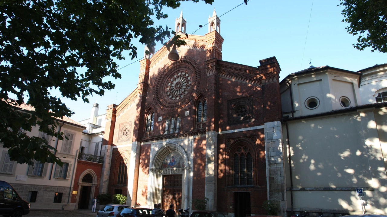 La chiesa di San Marco in zona Brera a Milano La chiesa di San Marco in zona Brera a Milano