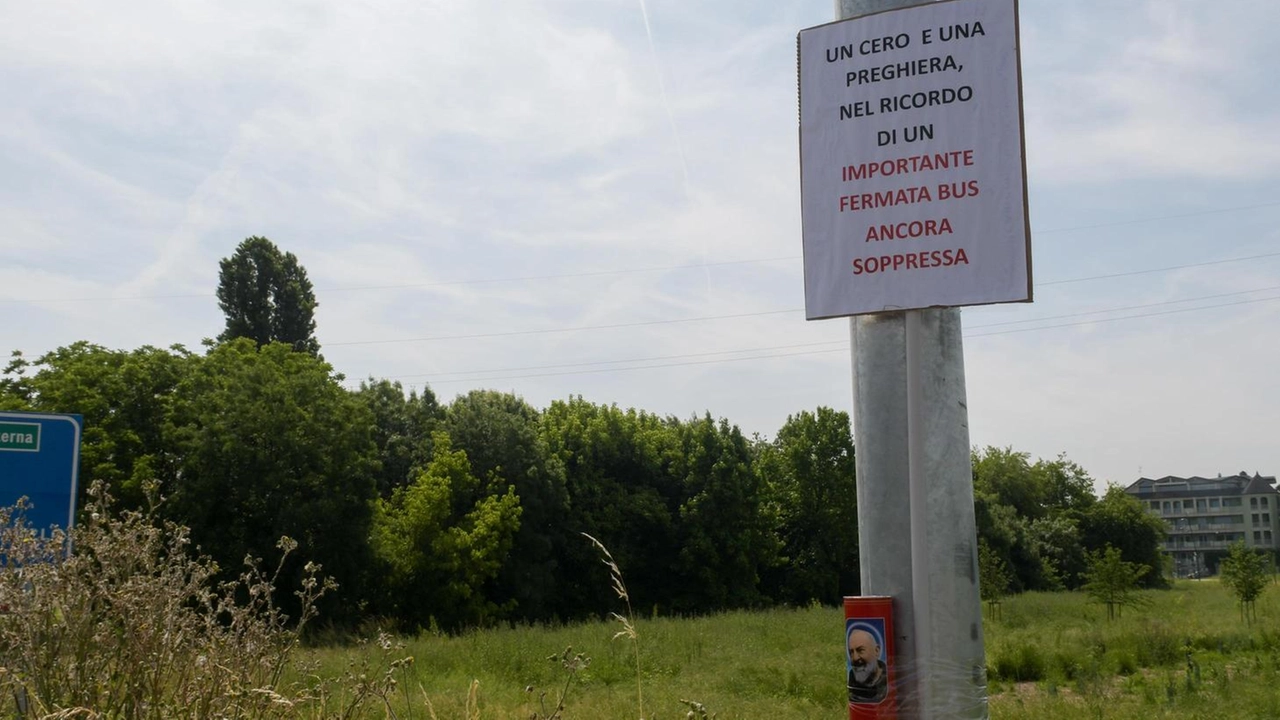Dopo anni di lavori lungo la strada sono spuntati cartelli di protesta Dopo anni di lavori lungo la strada sono spuntati cartelli di protesta