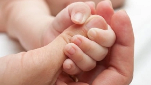 Neonato in un'immagine di repertorio