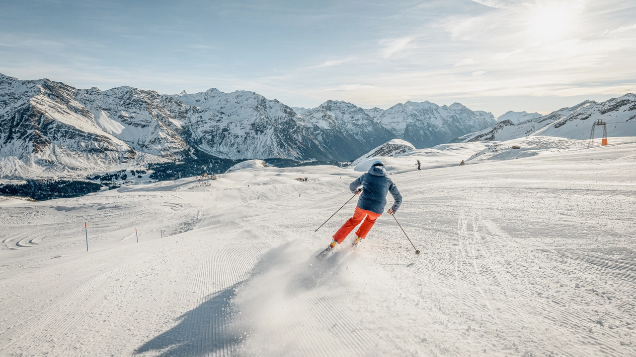 Piste da sci al San Bernardino, a due ore da Milano