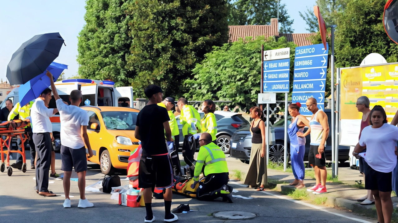 A Giussago, nel Pavese, ad avere la peggio è stata la dodicenne alla guida. La passeggera, una coetanea, ha riportato fratture serie ma non è in pericolo. A Giussago, nel Pavese, ad avere la peggio è stata la dodicenne alla guida. La passeggera, una coetanea, ha riportato fratture serie ma non è in pericolo.