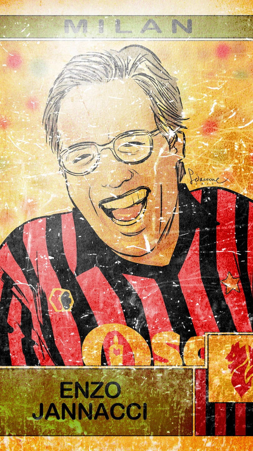 Enzo Jannacci è stato un grande tifoso del Milan