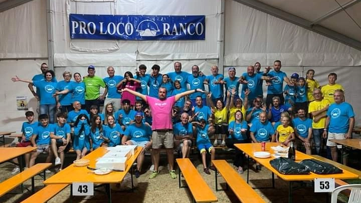 Il gruppo della Pro Loco di Ranco