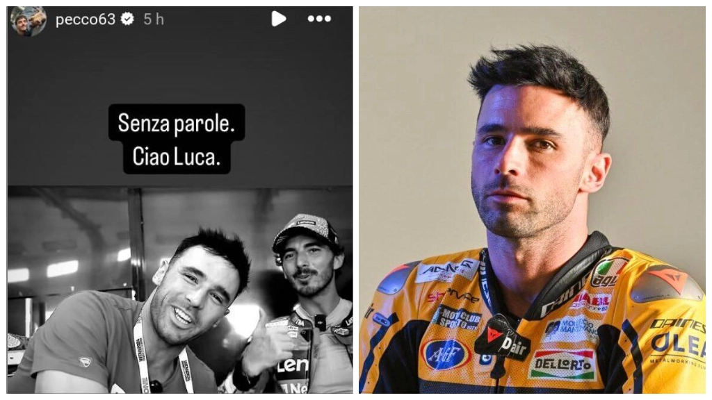 Il messaggio di Pecco Bagnaia per ricordare Luca Salvadori Il messaggio di Pecco Bagnaia per ricordare Luca Salvadori
