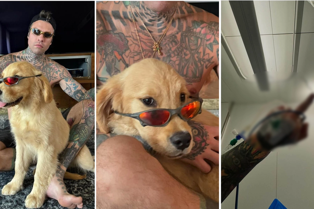 Alcune delle storie Instagram pubblicate da Fedez