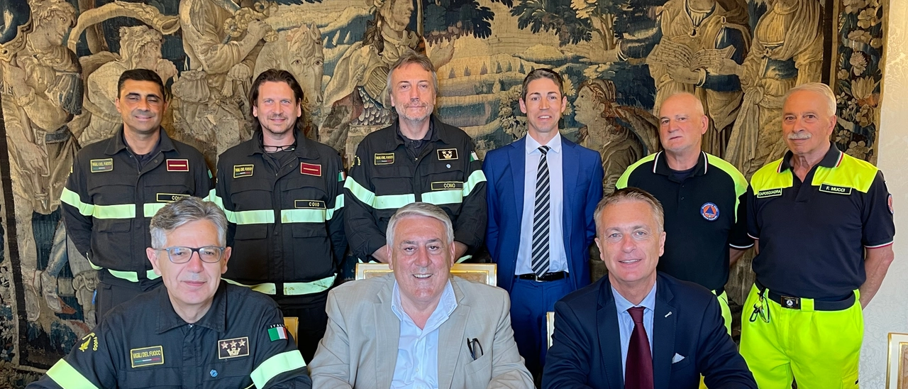 Como, assistenza alla popolazione ed emergenze climatiche: firmato l'accordo