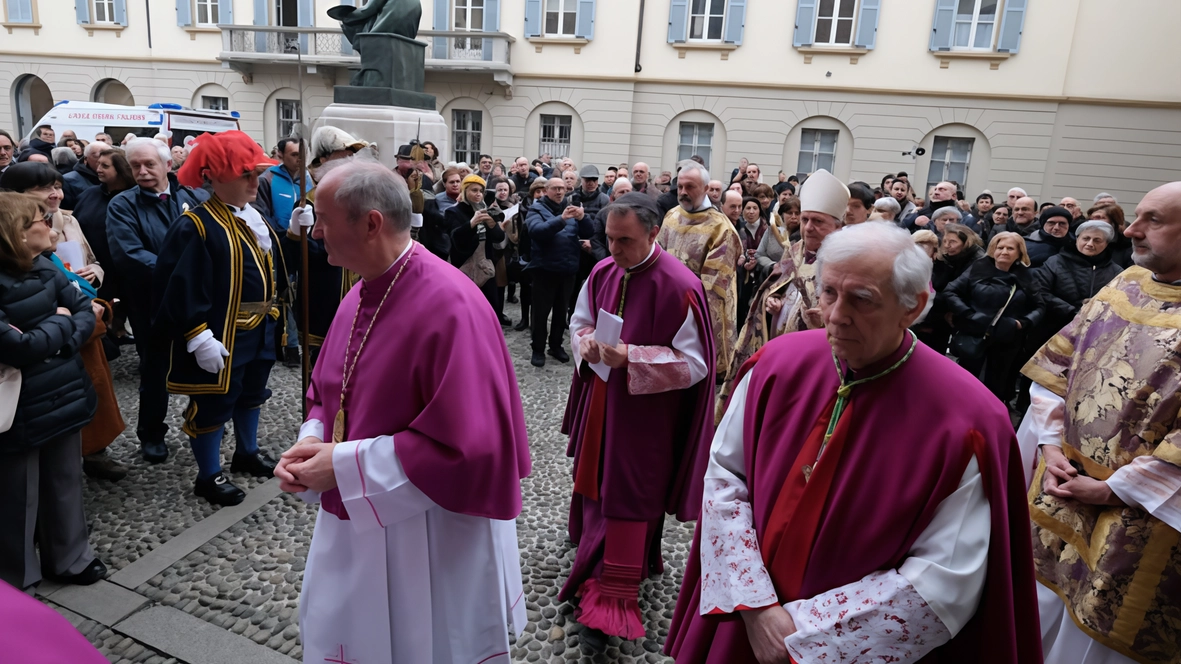 Oltre 1.500 fedeli provenienti dalle 25 parrocchie di Monza, Brugherio e Villasanta. Il centro di Monza preso d’assalto, i cori... Oltre 1.500 fedeli provenienti dalle 25 parrocchie di Monza, Brugherio e Villasanta. Il centro di Monza preso d’assalto, i cori...