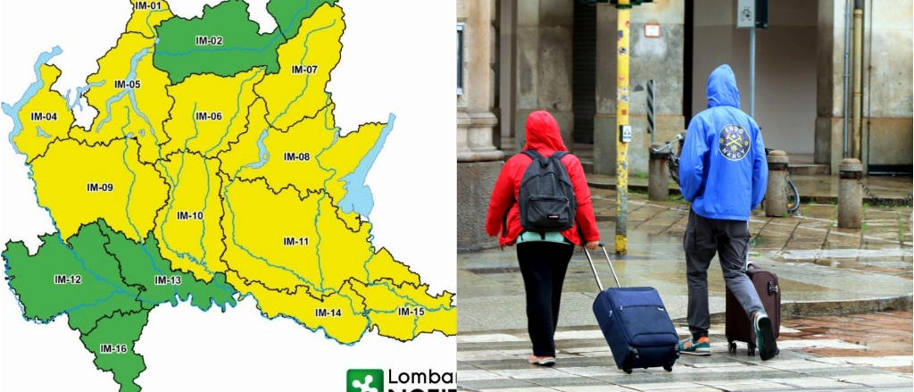 Allerta meteo in Lombardia