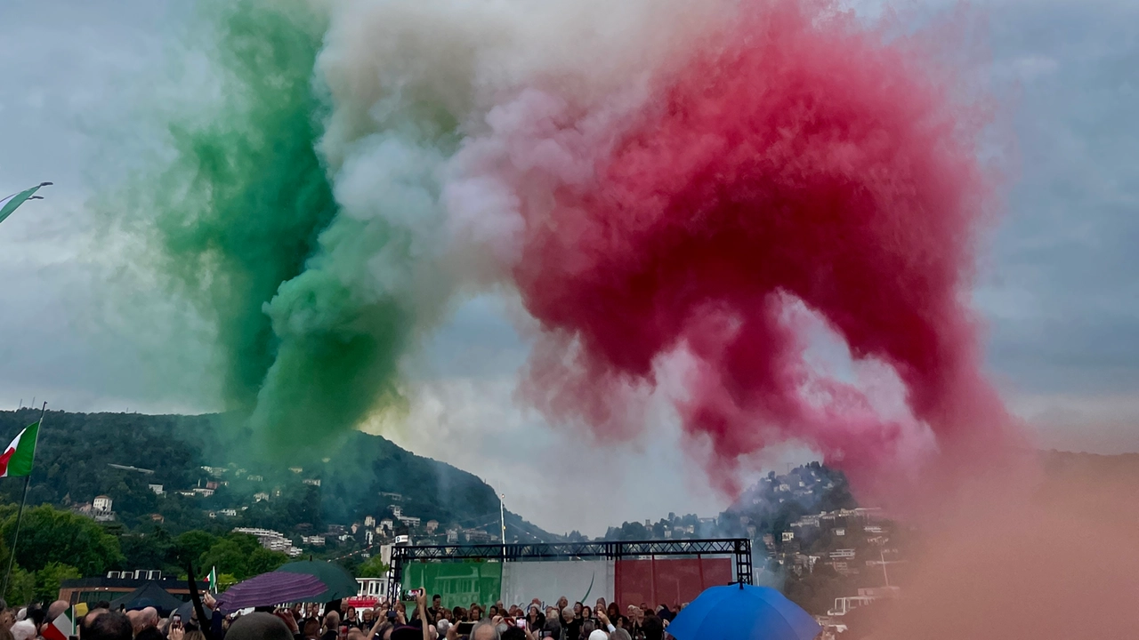 Cerimonia del 2 Giugno a Como