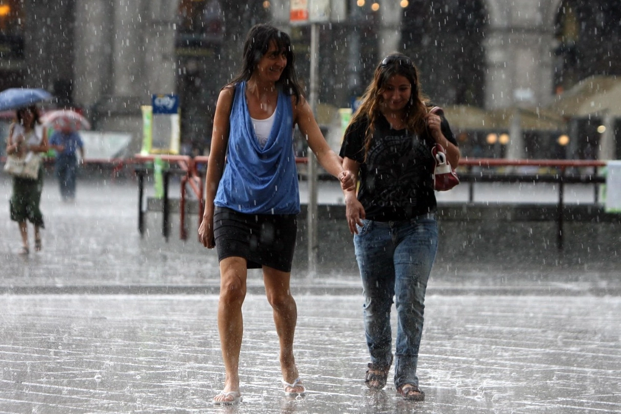 Meteo, maltempo in arrivo in Emilia-Romagna (Foto Newpress)