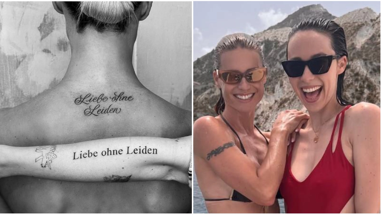 Il nuovo tatuaggio e una foto di questa estate di Michelle Hunziker e Aurora Ramazzotti (@michellehunziker)