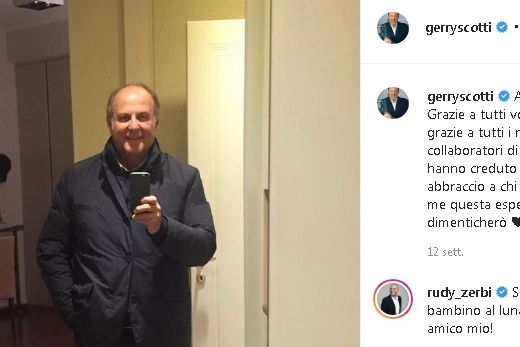 Il ritorno a casa di Gerry Scotti dopo il Covid (Instagram)