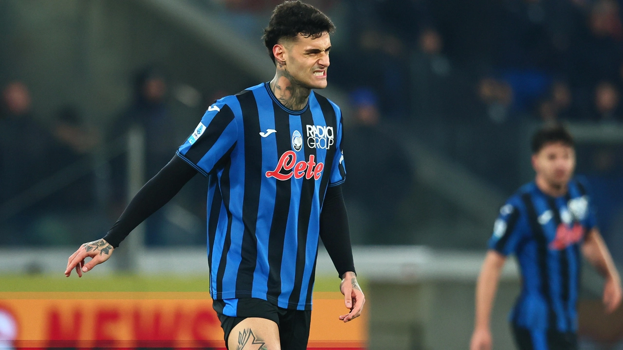 Gianluca Scamacca, romano classe 1999, durante una partita dello scorso campionato di Serie A Gianluca Scamacca, romano classe 1999, durante una partita dello scorso campionato di Serie A