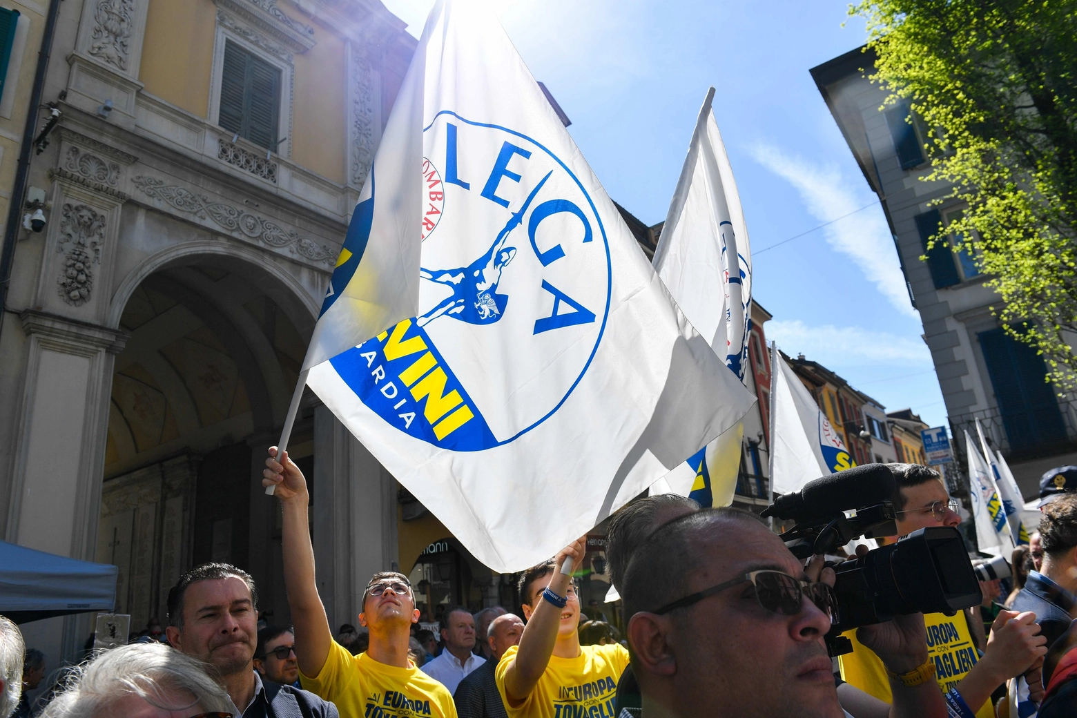 Festa per i 40 anni della Lega a Varese