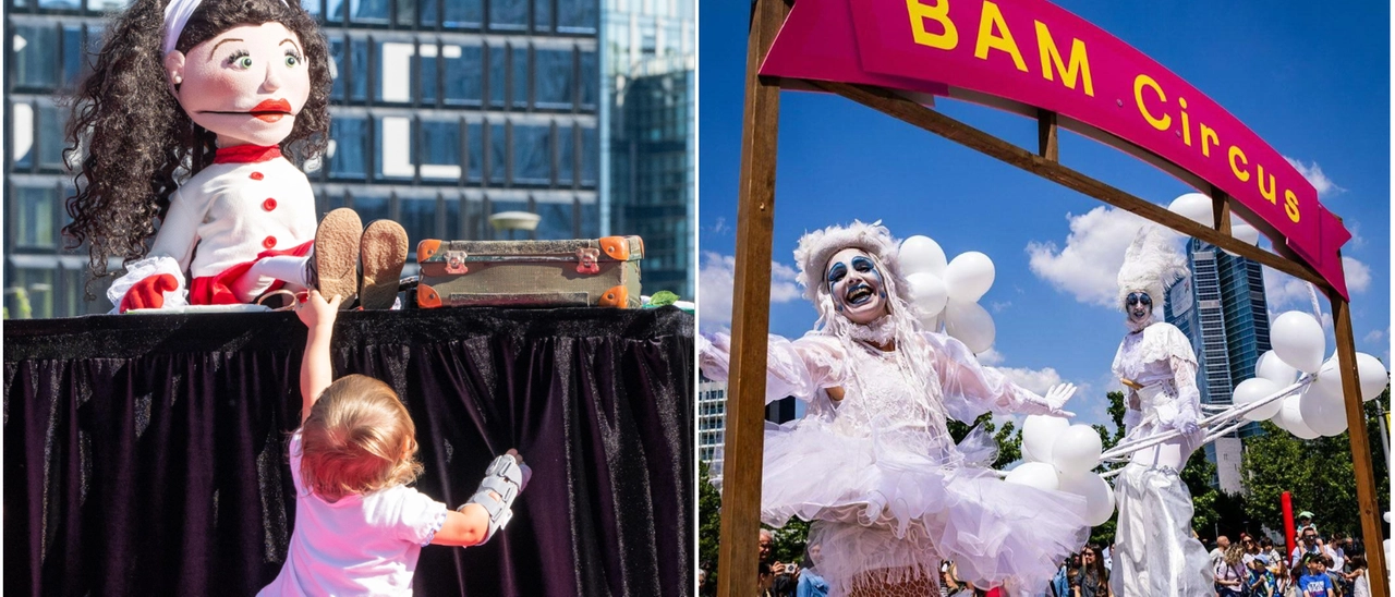 Bam Circus, chiusura in grande stile: i giardini di Portanuova si riempiono di allegria