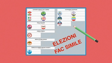 Come si vota alle elezioni comunali in Lombardia: fac simile delle schede di Bergamo, Pavia e Cremona