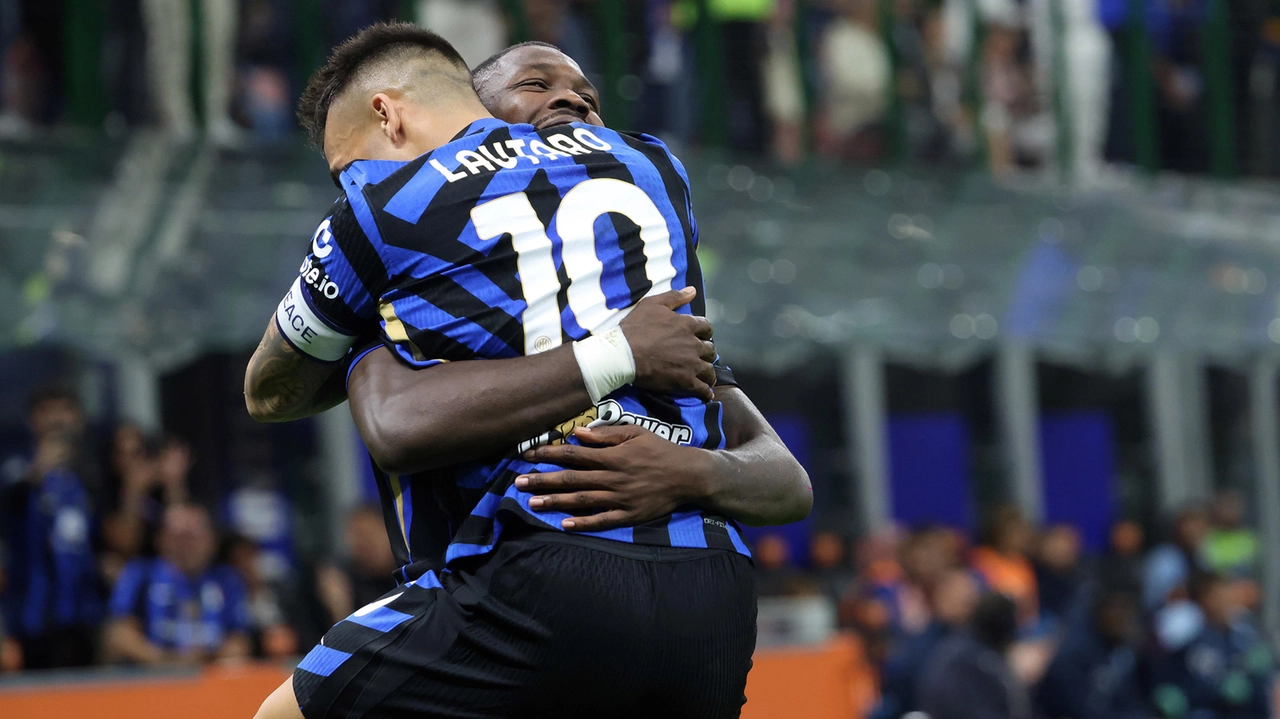 Thuram e Lautaro: coppia ritrovata Thuram e Lautaro: coppia ritrovata