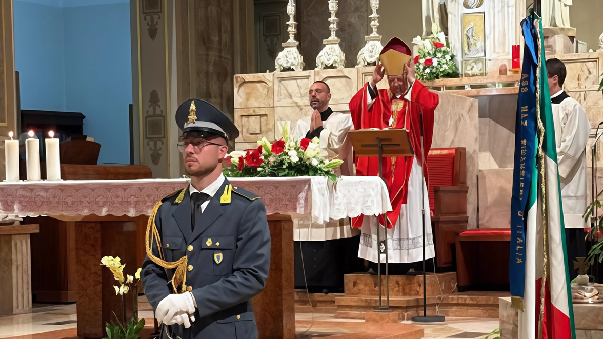 Lodi, gli uomini delle fiamme gialle hanno celebrato il patrono San Matteo