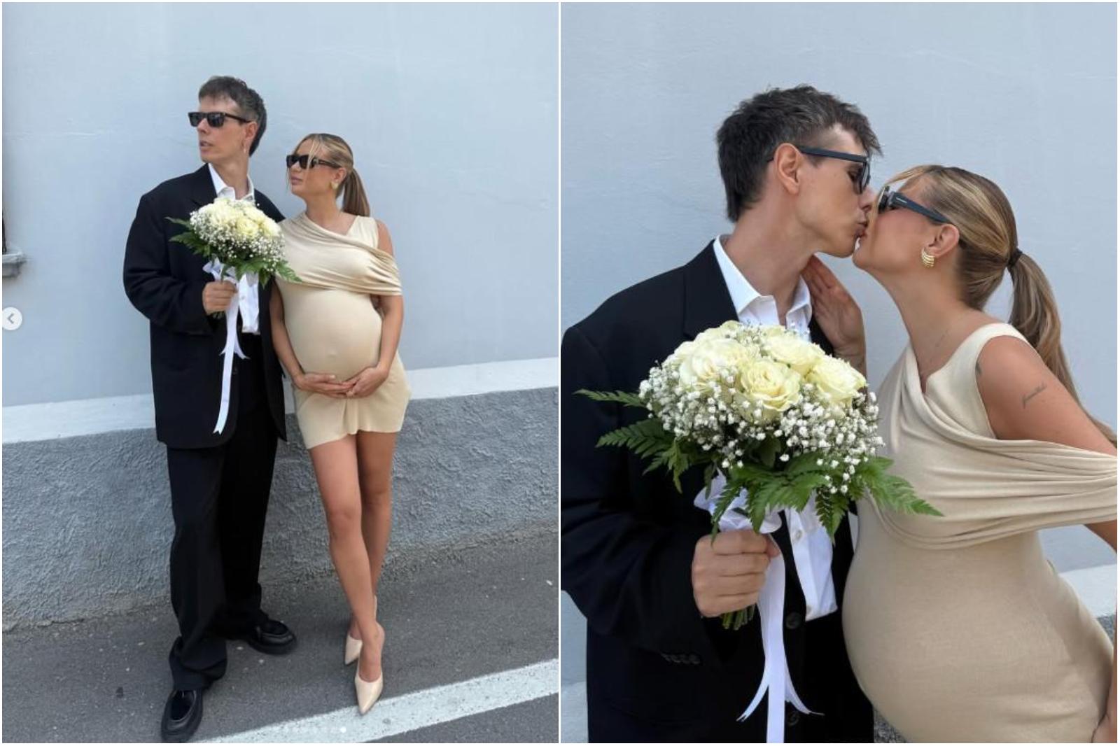 Veronica Ferraro e Davide Simonetta si sono sposati. Questa volta davvero: “In tempo per l’arrivo di Orlandino” Veronica Ferraro e Davide Simonetta si sono sposati. Questa volta davvero: “In tempo per l’arrivo di Orlandino”