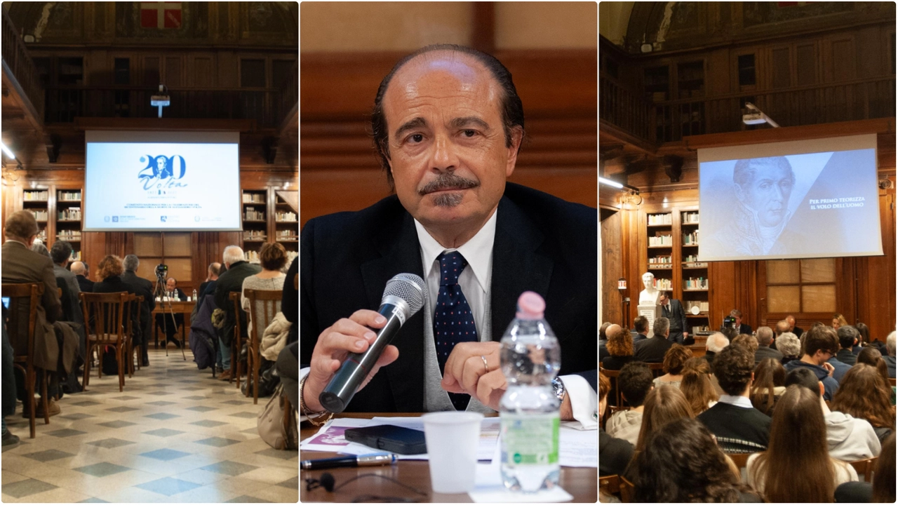Il Sottosegretario Alessio Butti alla presentazione del comitato scientifico per le celebrazioni del bicentenario dalla morte di Alessandro Volta