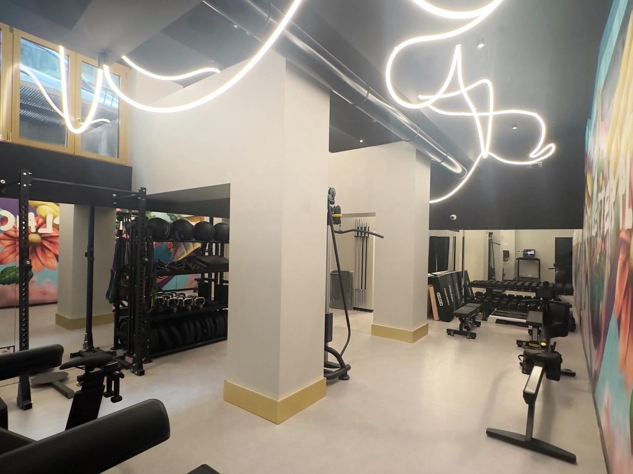 La palestra dell’Hotel Madison accessibile on demand tramite l'app Bulb