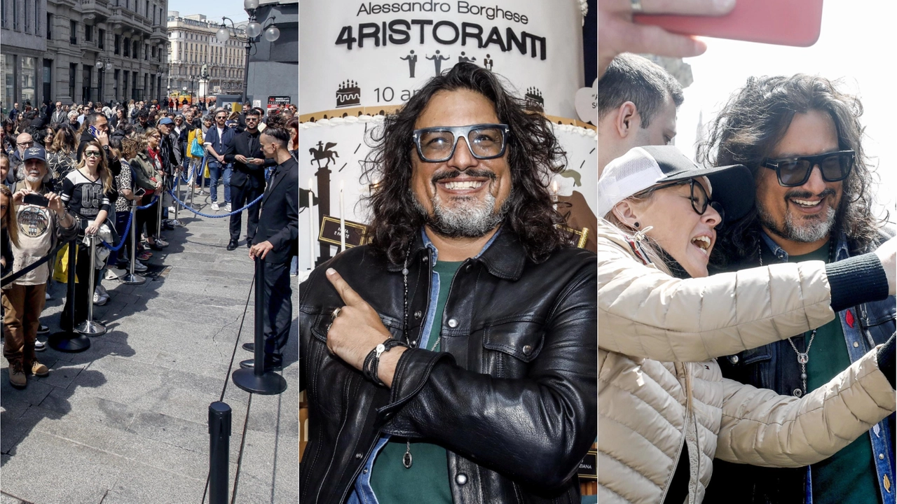 Alessandro Borghese e i 10 anni di 4 ristoranti Alessandro Borghese e i 10 anni di 4 ristoranti