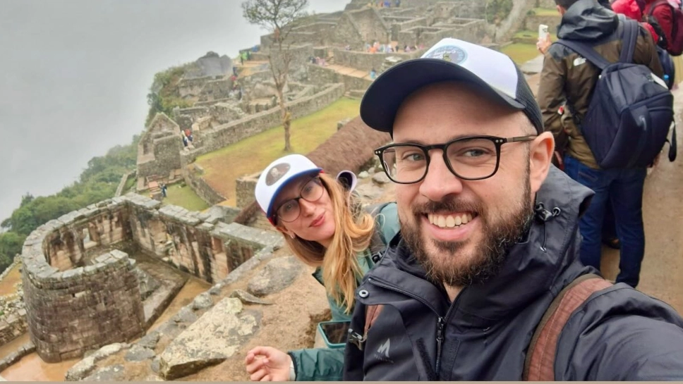 Elisabetta e Matteo a Machu Picchu Elisabetta e Matteo a Machu Picchu