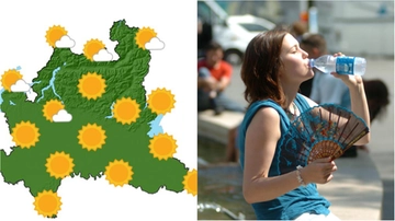 Meteo Milano e Lombardia, Caronte picchia duro: massime oltre i 36 gradi e minime sopra i 20. Ecco dove e quando sarà super caldo