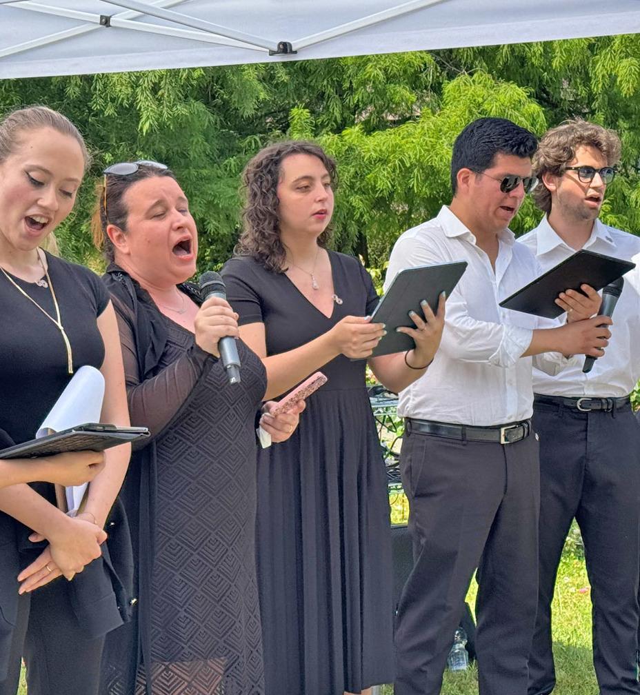 Si canta insieme a pieni polmoni in Humanitas