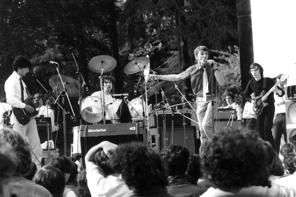 I The Mads al Parco Sempione nel 1982