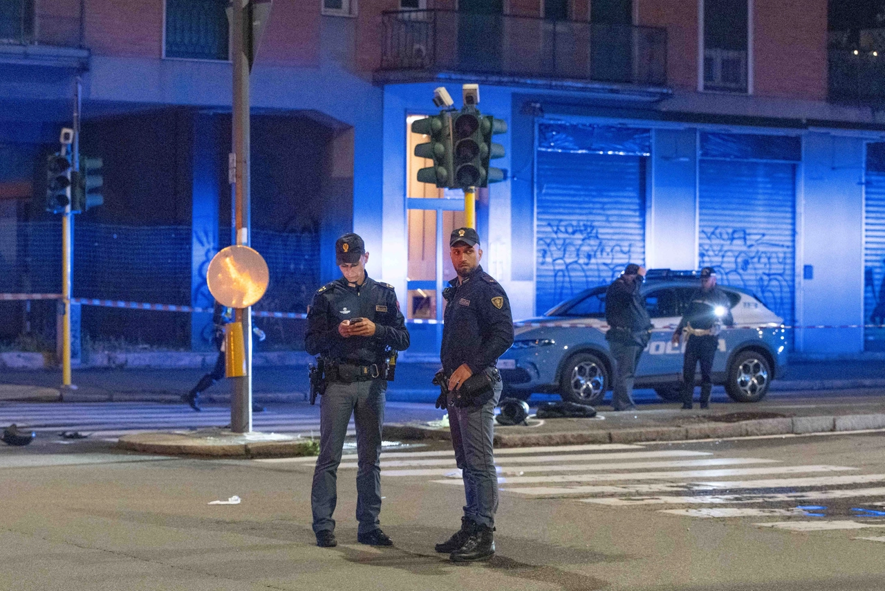 Incidente moto Via Marco Da Agrate