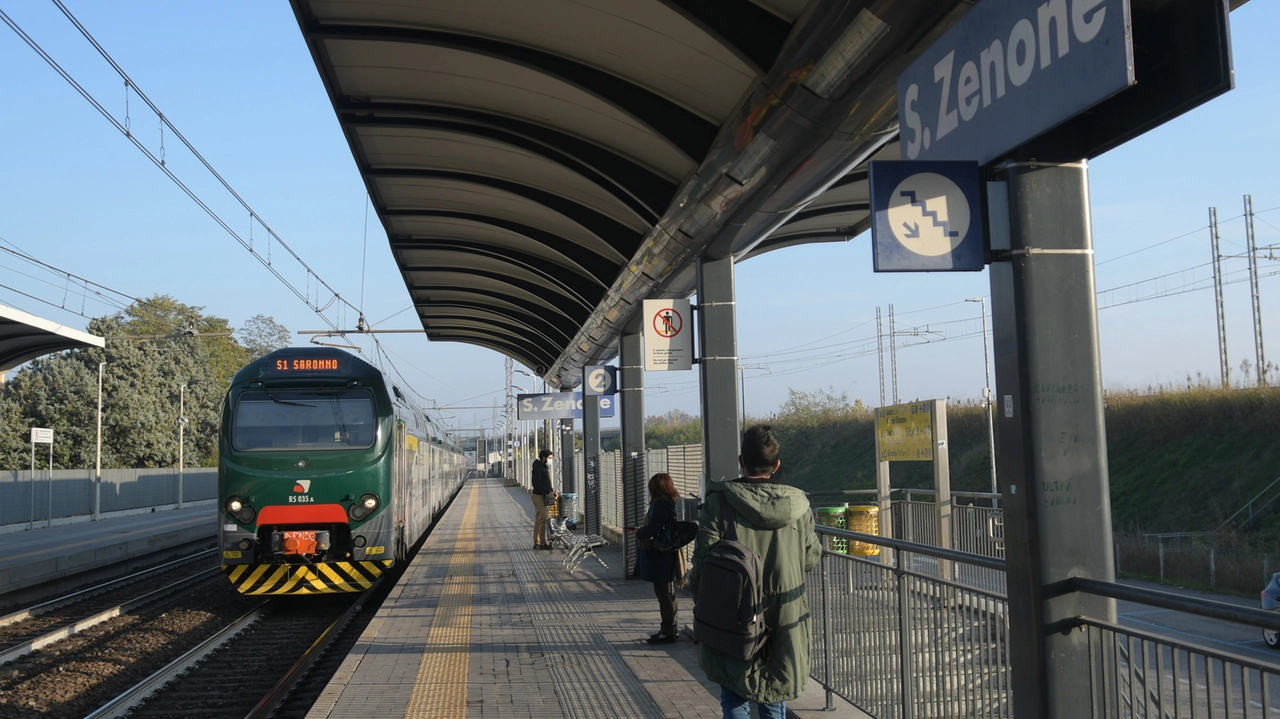 La stazione di San Zenone al Lambro si trova sulla linea Milano-Lodi La stazione di San Zenone al Lambro si trova sulla linea Milano-Lodi