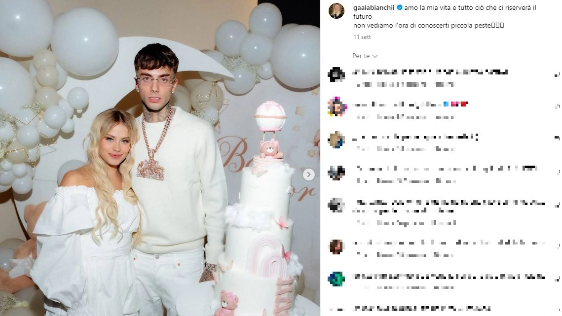 Gaia Bianchi e Tony Boy aspettano un figlio (foto profilo Instagram)