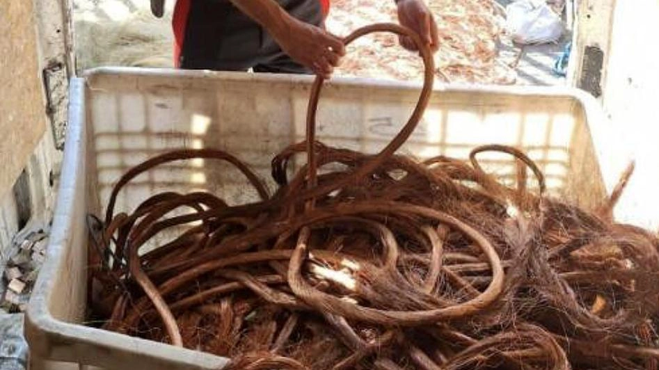 Binari ferroviari e cantieri Tav sono spesso nel mirino delle bande interessate al rame metallo pregiato