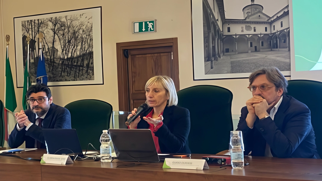 Gli assessori regionali Claudia Maria Terzi e Guido Guidesi Gli assessori regionali Claudia Maria Terzi e Guido Guidesi