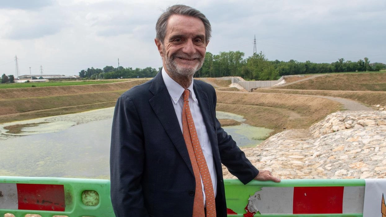 Attilio Fontana, presidente leghista della Regione Lombardia, al secondo mandato