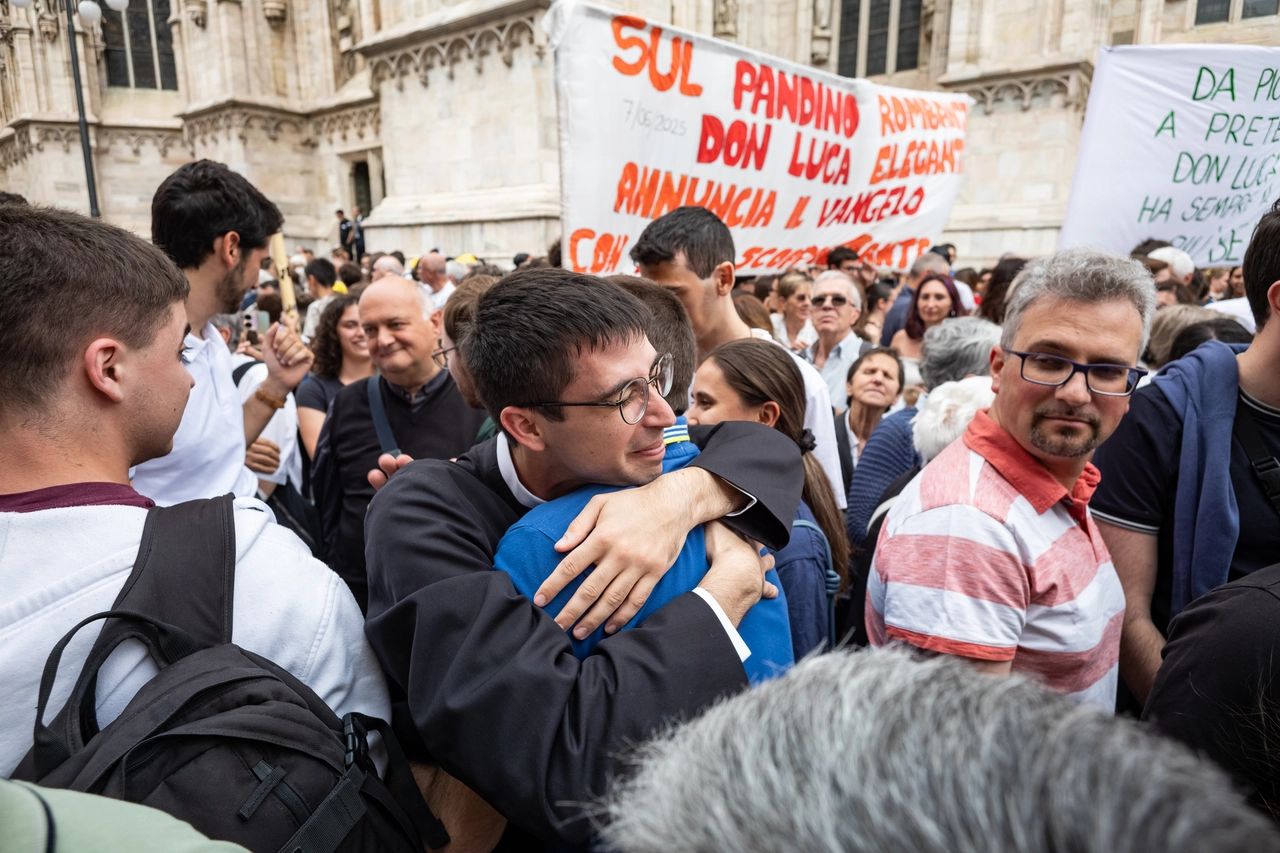 Duomo di Milano, proclamazione dei nuovi presbiteri con Monsignor Delpini MILANO, 7 GIUGNO 2026, ANSA/DAVIDE CANELLA