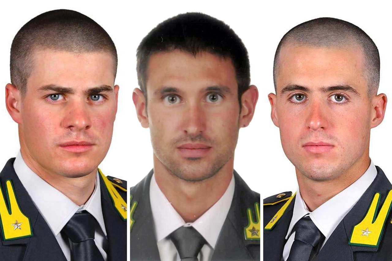 Alessandro Pozzi, 25 anni, Luca Piani, 32 anni, e Simone Giacomelli, 22 anni