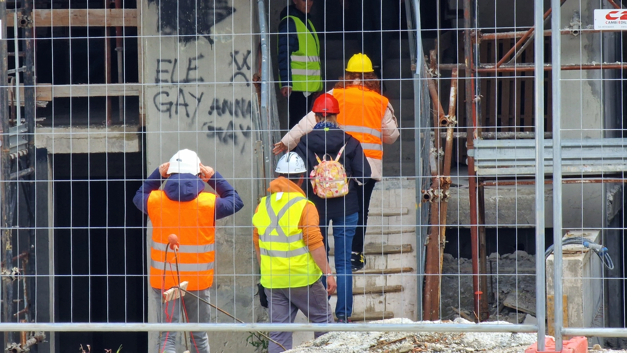 L'incidente in un cantiere di Treviso
