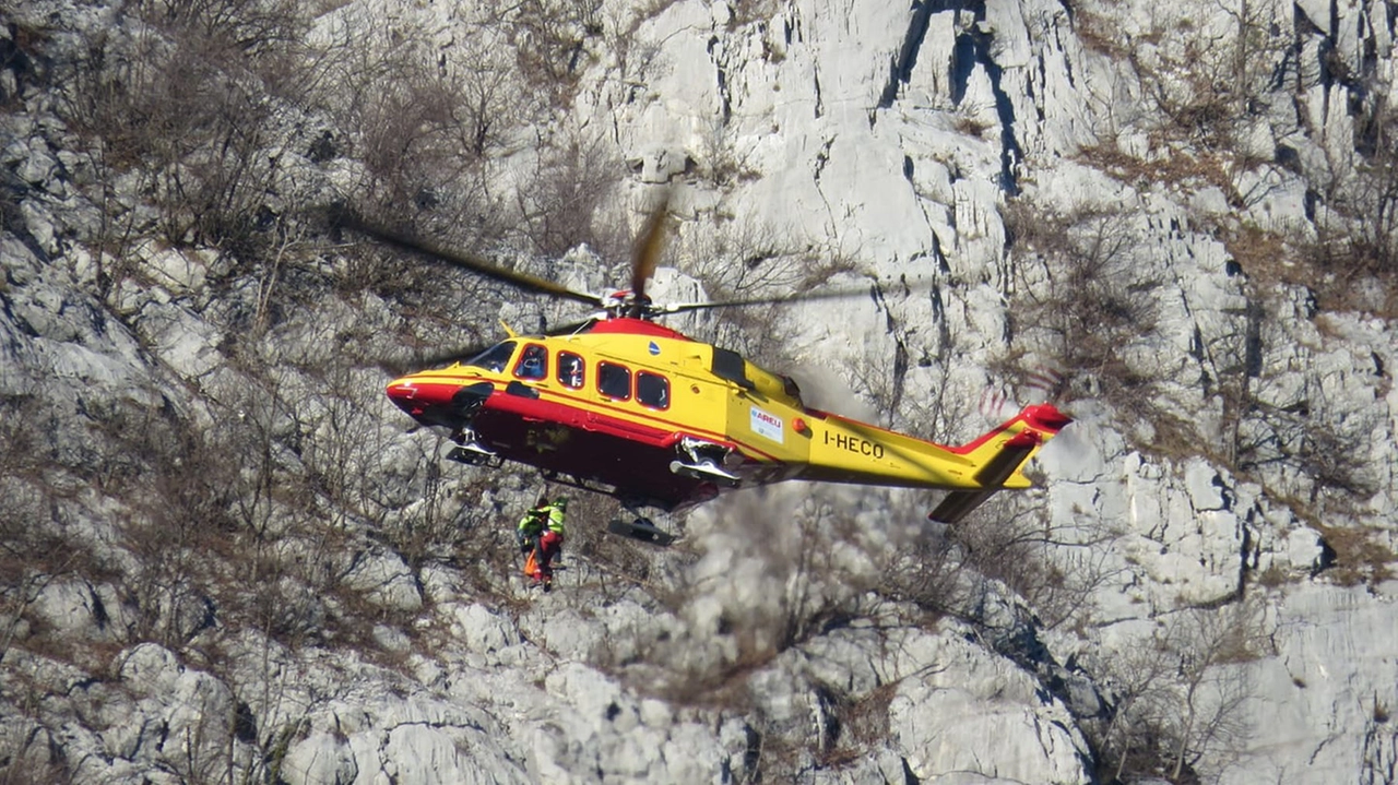 Elisoccorso in azione