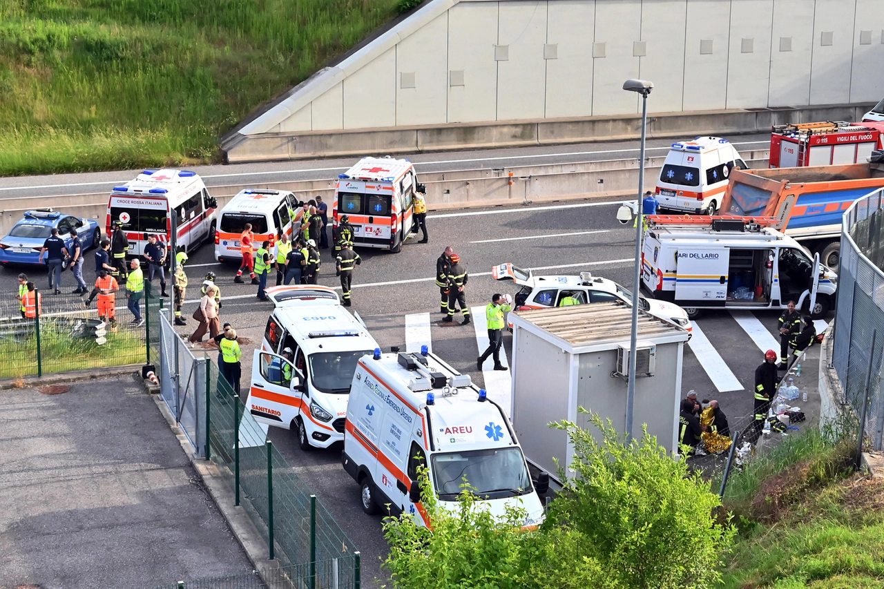 La vista dall'alto dell'incidente di Lomazzo (Cusa)