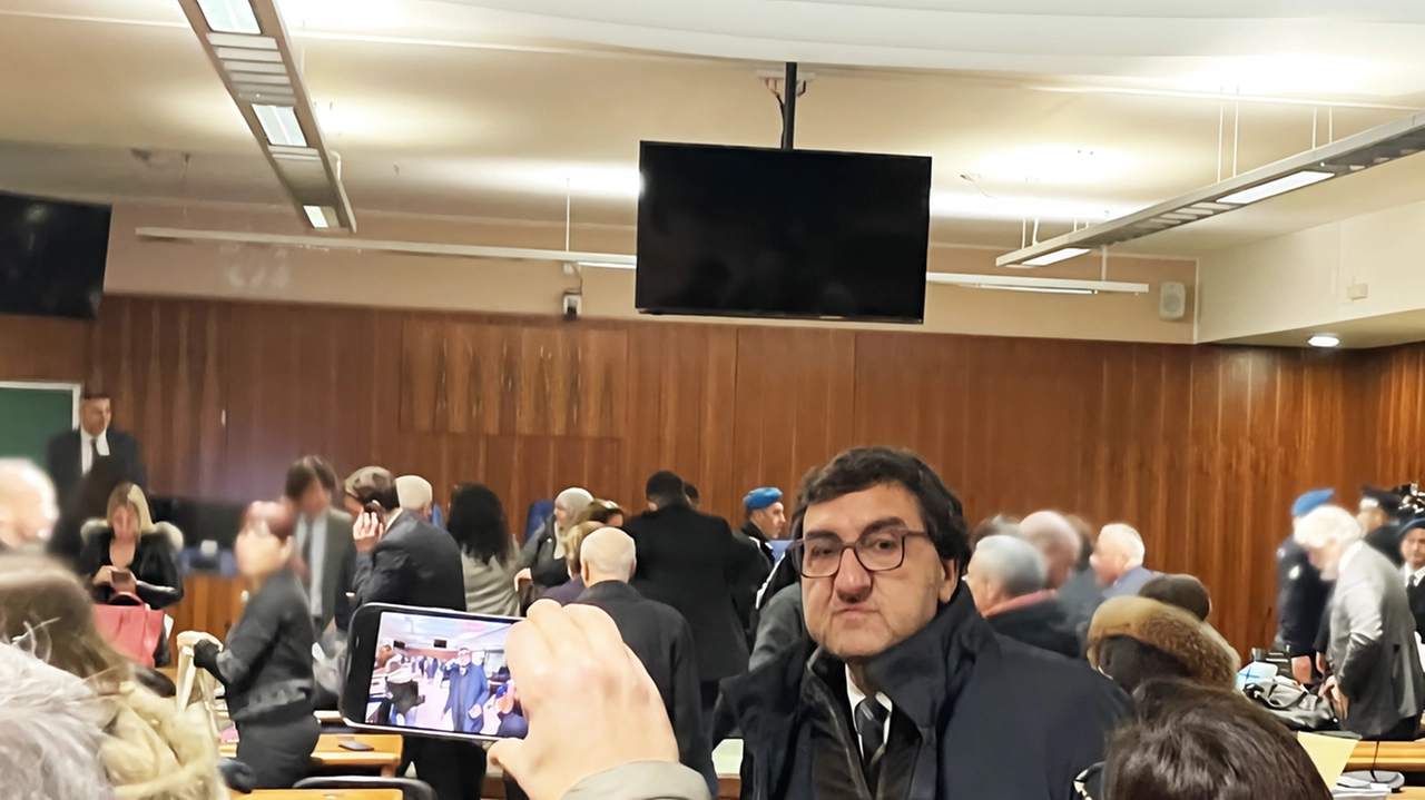 Un momento dell’udienza Un momento dell’udienza