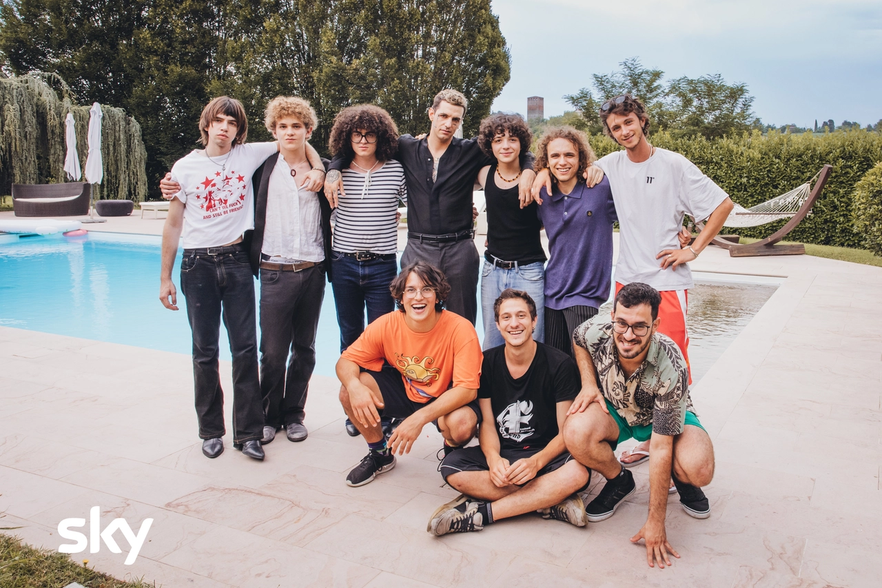 La squadra di Achille Lauro ai Live di X Factor 2024