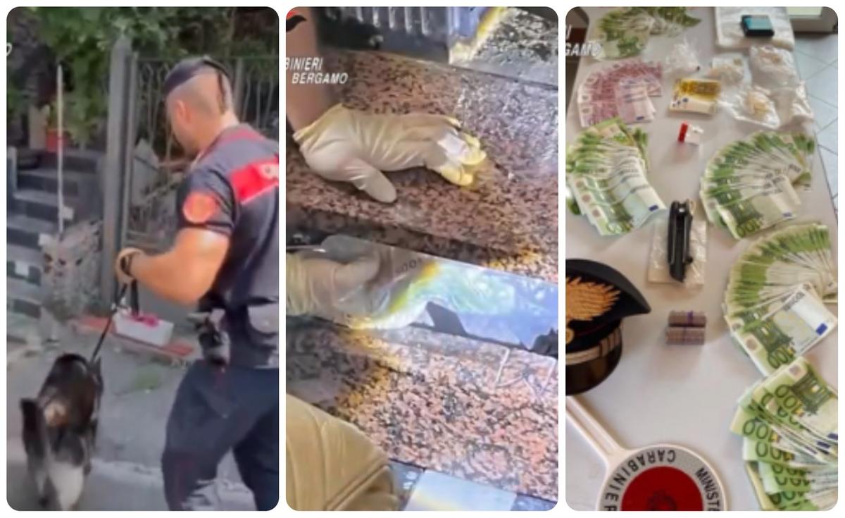 zogno tradito dall8217agitazione durante un controllo trovato con cocaina e 36mila euro in contanti