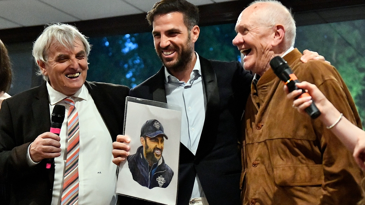 Cesc Fabregas è stato uno dei protagonisti della festa Cesc Fabregas è stato uno dei protagonisti della festa