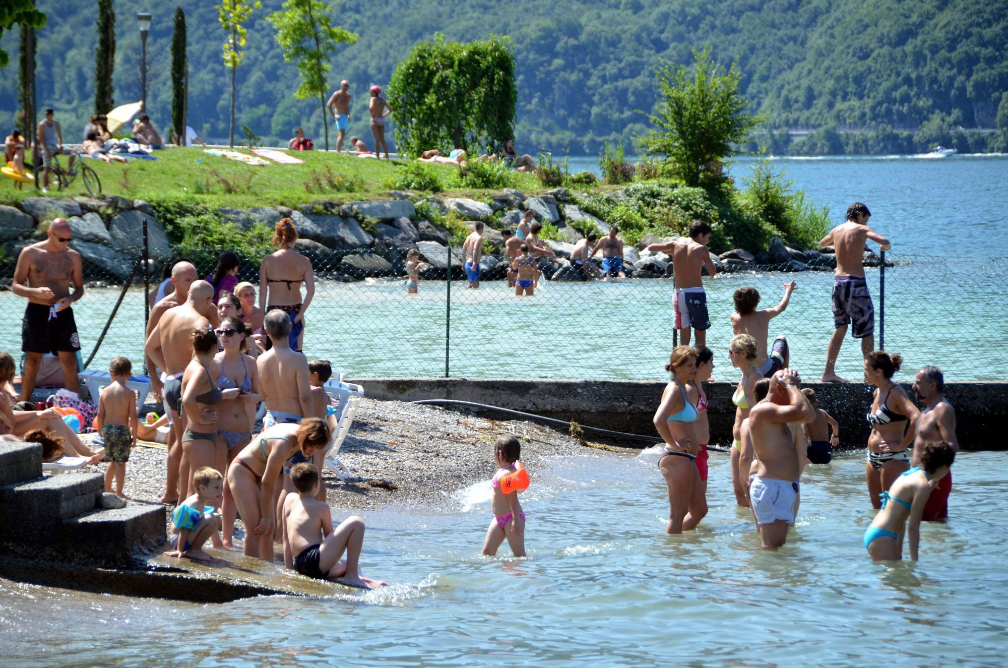 il lago 232 un brodo allarme alghe e livello basso