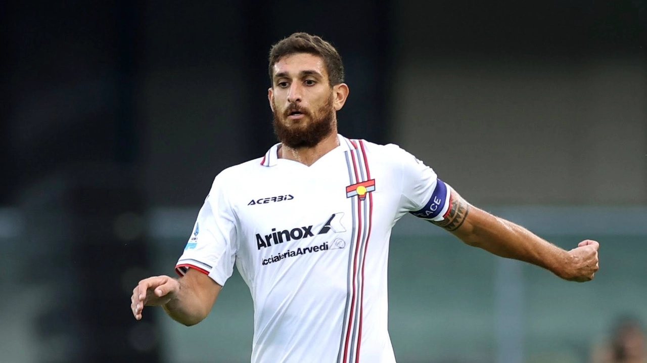 Bianchetti, difensore e capitano della Cremonese Bianchetti, difensore e capitano della Cremonese